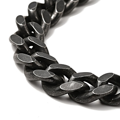 304 Stainless Steel Curb Chain Necklace for Men