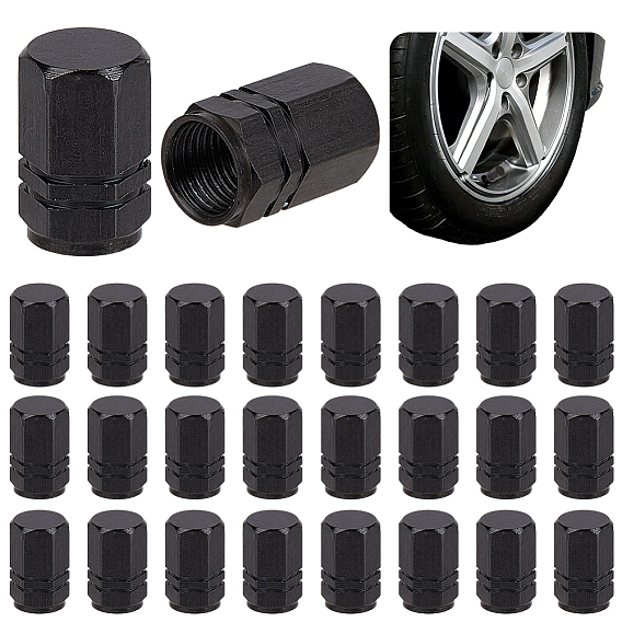 240Pcs Aluminium Alloy Tire Valve Caps, Tyre Valve Dust Caps for Car Wheels, Column