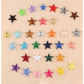 Computerized Embroidery Cloth Iron on/Sew on Patches, Applique DIY Costume Accessory, Star