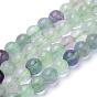 Природного флюорита бисер нитей, круглые