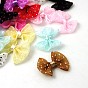   Cheveux arcs de ruban bowknot, accessoires de costumes, 23x20mm
