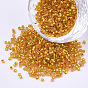 Cylinder Seed Beads, Uniform Size, Silver Lined