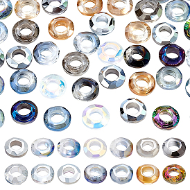 60шт 15 цветные стеклянные кабошоны, ногтей декоративные аксессуары, кольцо