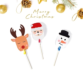 Cute Christmas Paper Lollipop Decoration Card, Christmas Party Decorations