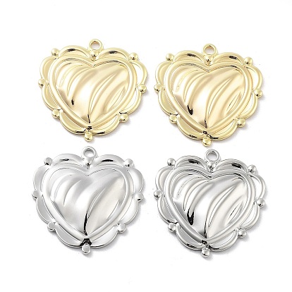 Латунные подвески на день святого валентина, без кадмия, без никеля и без свинца, сердце