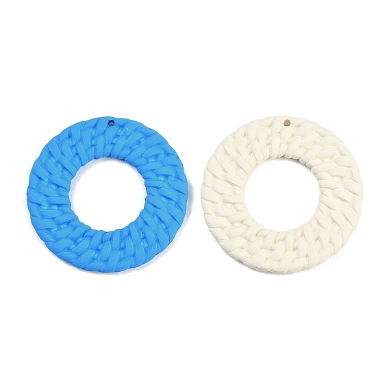 Акриловые подвески в стиле бохо, круглые