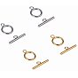 304 Stainless Steel Ring Toggle Clasps
