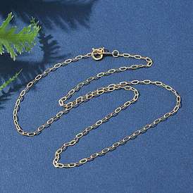 Латунные ожерелья из цепочек для женщин и мужчин