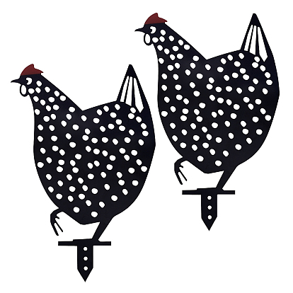 Этикетки железного завода, для семян в горшках травы цветы овощи, петух