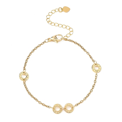 304 из нержавеющей стали ссылка браслеты, браслеты-цепочки для женщин, кольцо с слово любовь