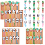 6 Sets 2 Style Panda Shape Iron Paperclips, Cute Paper Clips, Funny Bookmark Marking Clips