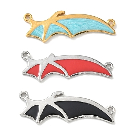 304 нержавеющей стальной эмали подвески, прелести крыла летучей мыши, реальный 18 k позолоченный