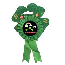 Cloth Badge for Saint Patrick's Day Party Festival Home Decorations