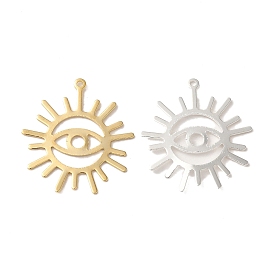 Brass Pendants, Sun with Eye