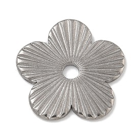 Anti-Tarnish 304 Stainless Steel Beads, Flower