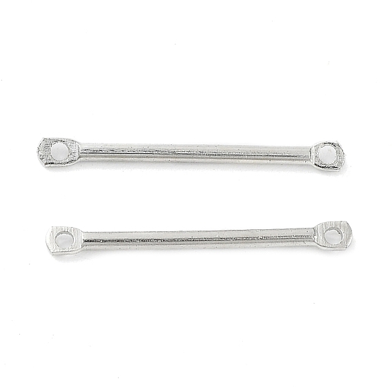 Iron Stick Connector Charms, Bar Links