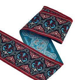 Полиэфирная лента, плетеная лента с вышивкой, для аксессуаров для одежды