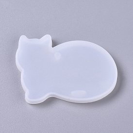Кулон силиконовые формы, формы для литья смолы, для уф-смолы, изготовление ювелирных изделий из эпоксидной смолы, кошка