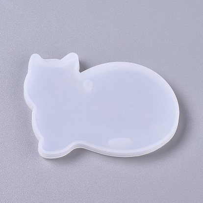 Кулон силиконовые формы, формы для литья смолы, для уф-смолы, изготовление ювелирных изделий из эпоксидной смолы, кошка