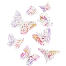 PVC Luminous Colorful Butterfly, Valentine's Day Flower Bouquet Gift Box Packaging Accessories