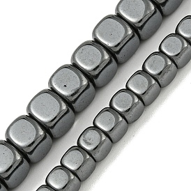 Non-magnetic Synthetic Hematite Beads Strands, Cube