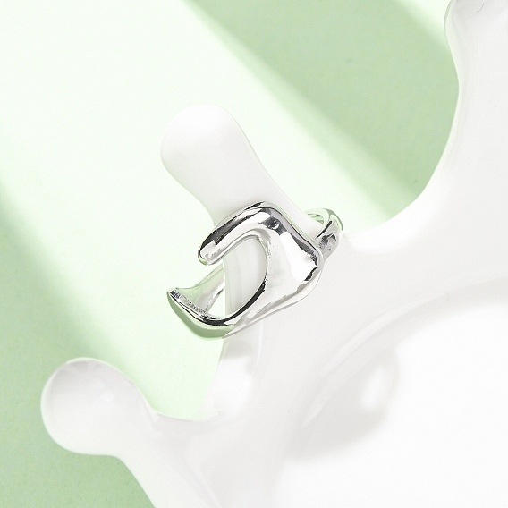 Irregular 304 Stainless Steel Cuff Open Rings