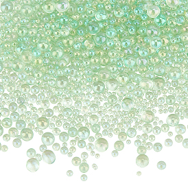 Olycraft Bubble Beads, 3D Nail Art Decoration Mini Glass Beads, Tiny Caviar Nail Beads