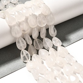 Природных кристаллов кварца бисер нитей, горного хрусталя, слеза