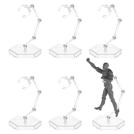 Пластиковая модель поддерживает, шестиугольная подставка для демонстрации модели, демонстрация фигурок