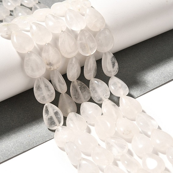 Природных кристаллов кварца бисер нитей, горного хрусталя, слеза