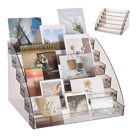 Прозрачные пластиковые подставки для демонстрации флаконов лака для ногтей из полистирола