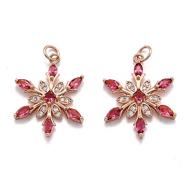 Латуни циркония кубической подвески, долговечный, снежинка