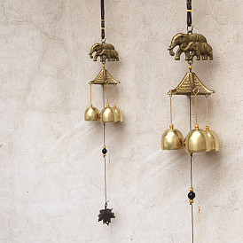 Alloy Wind Chimes Hanging Ornaments with Bell
