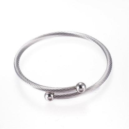 304 Stainless Steel Bangles, Torque Bangles