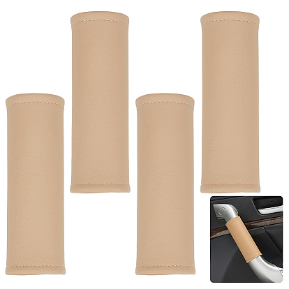 Экологически чистая кожаная защитная накладка на дверную ручку автомобиля