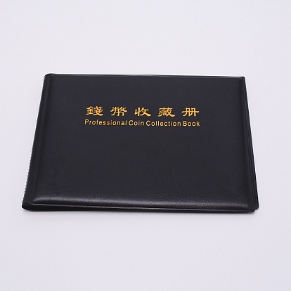 Plastic Coin Collection Holder Book Album for Collectors, DIY Transparent Photo Album Scrapbooking