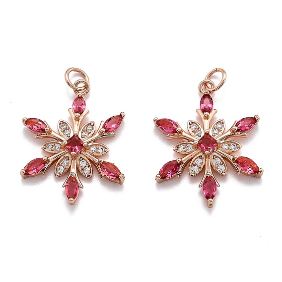 Латуни циркония кубической подвески, долговечный, снежинка