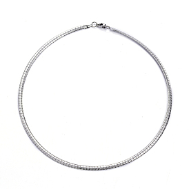 304 ожерелья нержавеющей стали, с омаром застежками