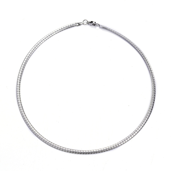 304 ожерелья нержавеющей стали, с омаром застежками