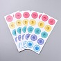 Waterproof Sealing Stickers, Label Paster Picture Stickers, Flat Round
