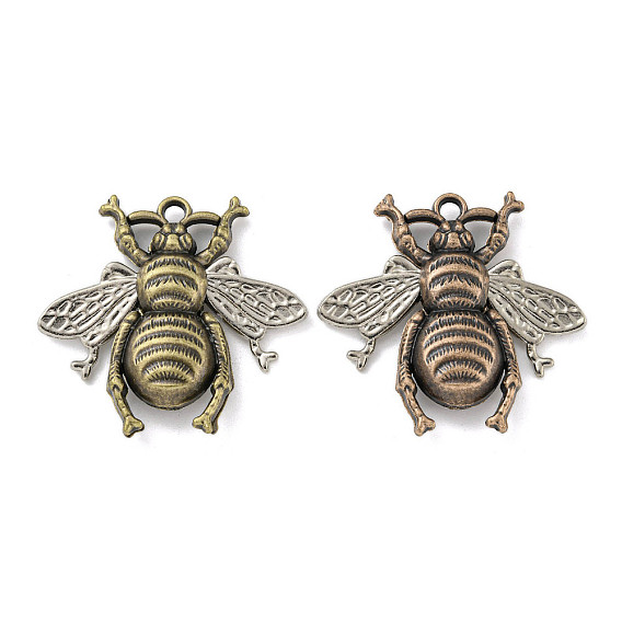Сплавочные подвески тибетского стиля, форма пчелы