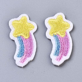 Meteor Appliques, Computerized Embroidery Cloth Iron on/Sew on Patches, Costume Accessories