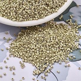 Бусины miyuki delica, цилиндр, японский бисер, 11/0