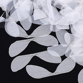 Органза ткань, для поделок ювелирных изделий, крыло стрекозы