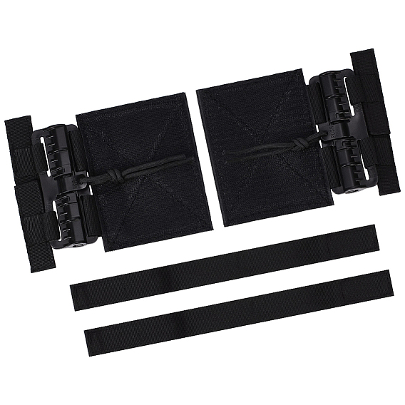 Oxford Cloth Tactical MOLLE Quick-Release Clips, Heavy-Duty Attachment System for Gear & Vests