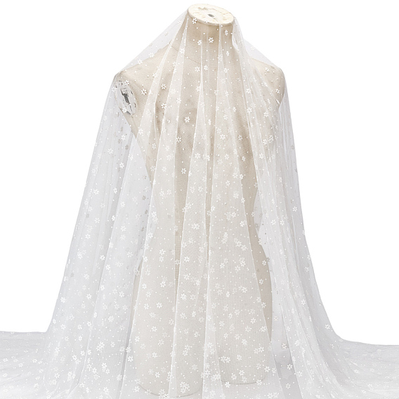 Нейлоновая кружевная ткань, цветочным узором, аксессуары