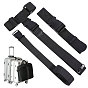 3Ensembles de sangles à bagages en nylon (pièces), accessoires de sangles de ceinture de valise réglables