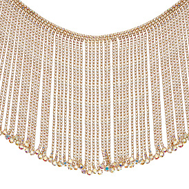 Цепочка из страз ab colors, железа горный хрусталь стразы цепи, цепочка с кисточками, аксессуары для шитья одежды, с карточной бумагой