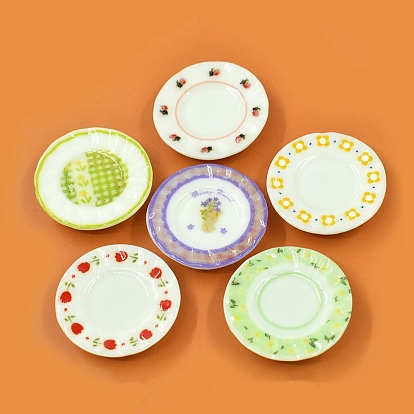 Миниатюрные украшения из смолы, аксессуары для домашнего кукольного домика с микро-ландшафтом, притворяясь опорными украшениями