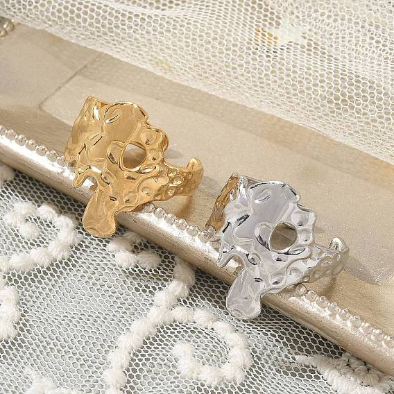 Нерегулярные 304 открытые манжеты из нержавеющей стали для унисекс